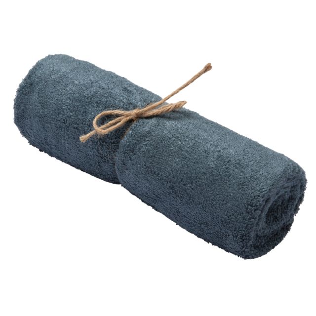 Prosop din Bambus Marin 74x110cm Albastru
