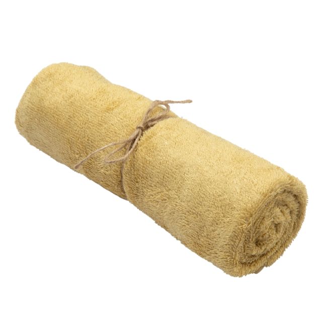Prosop din bambus Honey Yellow 74 x 110 cm Galben