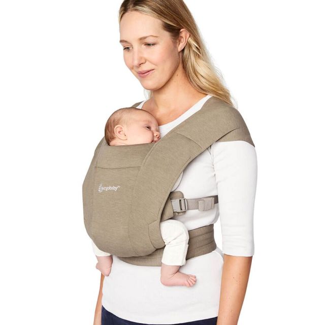 Marsupiu Ergobaby Embrace Olive Bej