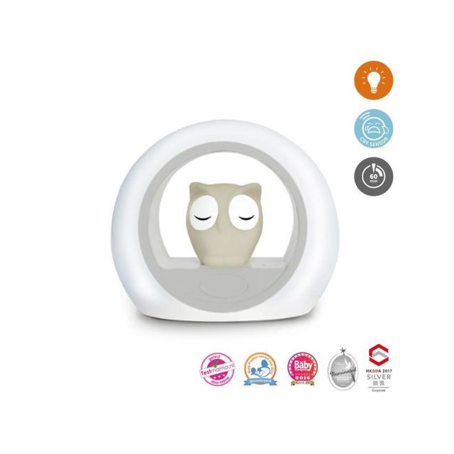 Lampa de Veghe Zazu Kids Lou Taupe Bej