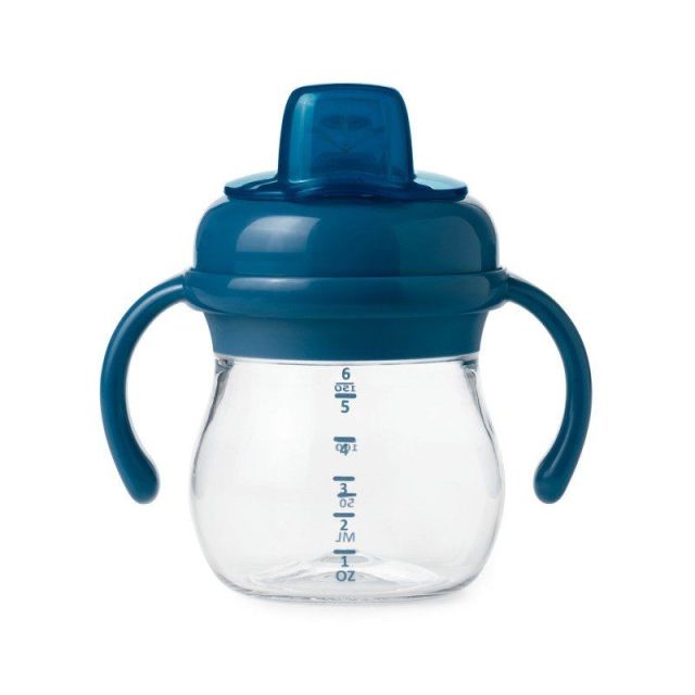 Cana Tranzitie Anticurgere cu Varf Moale Navy 150 ml Bleumarin