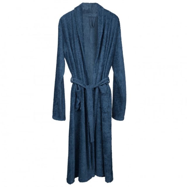 Halat de Baie Frotir din Bambus pentru Adulti XL Bleumarin Bleumarin
