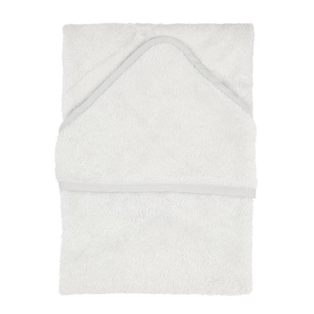 Prosop cu Gluga pentru Copii din Bambus Silver Grey Gri