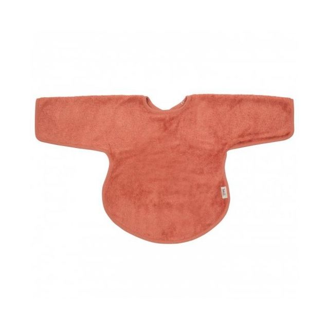 Baveta Textila cu Maneci din Bambus Apricot Blush Roz
