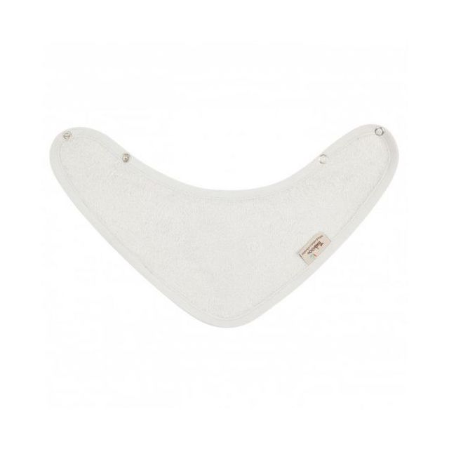 Baveta Textila Tip Bandana din Bambus Siver Grey Gri deschis