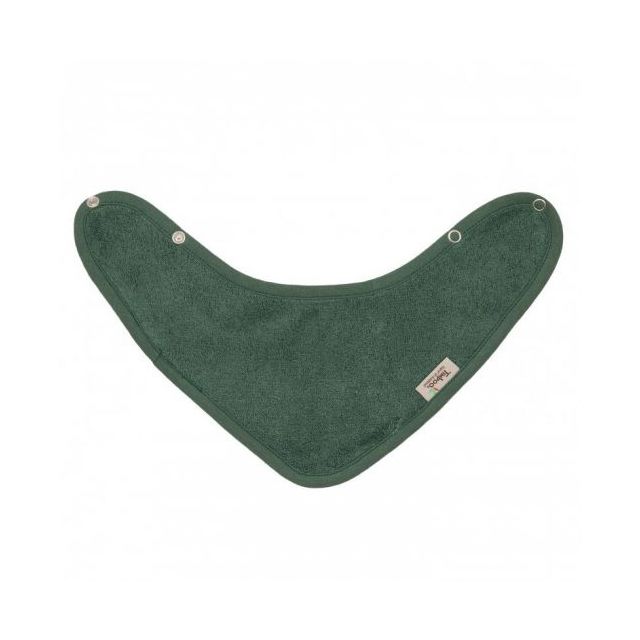 Baveta Textila Tip Bandana din Bambus Aspen Green Verde