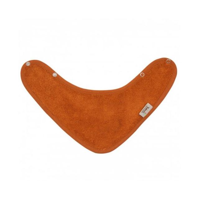 Baveta Textila Tip Bandana din Bambus Inca Rust Toffee