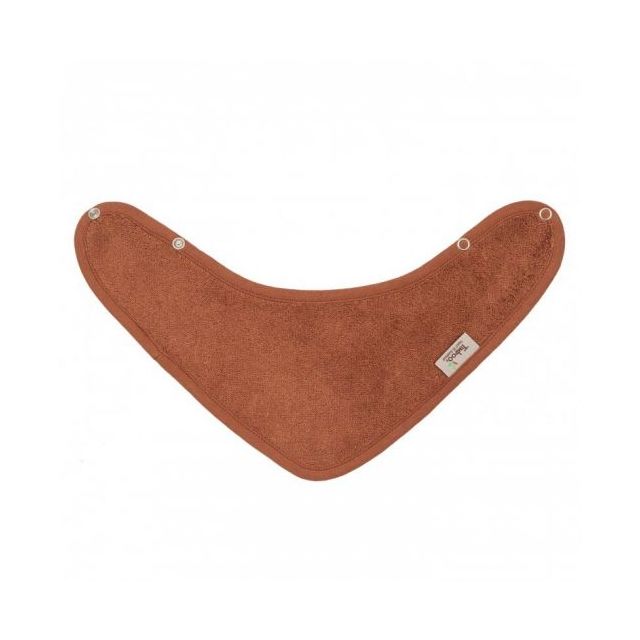 Baveta Textila Tip Bandana din Bambus Hazel Brown Maro