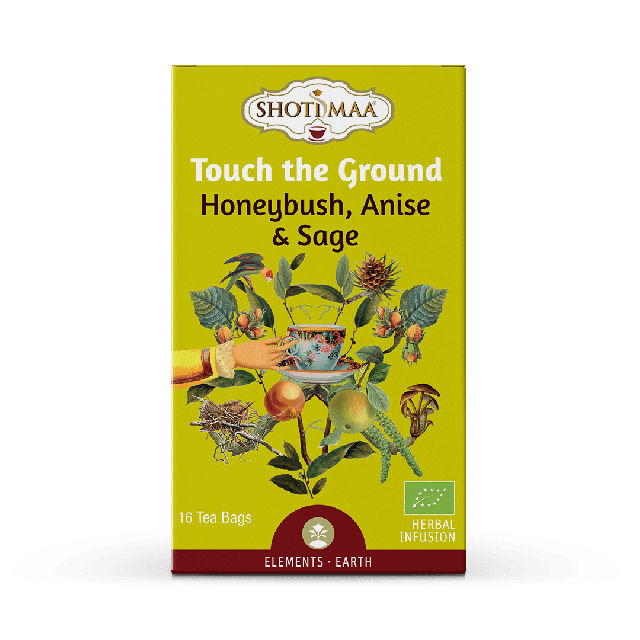 Ceai Shotimaa Elements - Touch the Ground bio 16dz Negru