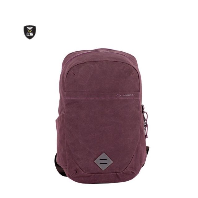Rucsac cu Protectie RFID Kibo Purple 22l Mov