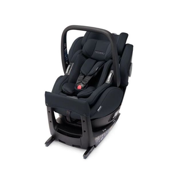 Scaun Auto cu Isofix, Rotativ 360° Salia Elite Select Night Black Negru